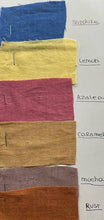 Load image into Gallery viewer, Linen Pinafore ( Japanese Apron): S/M ( up to US 12) / Vista blue