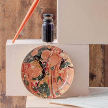 Load image into Gallery viewer, Round Enamel Tray - Marbled