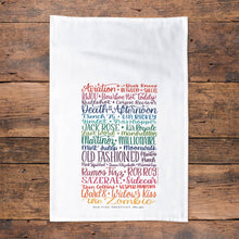 Load image into Gallery viewer, Old-Time Cocktails Flour Sack Towel - SALE!
