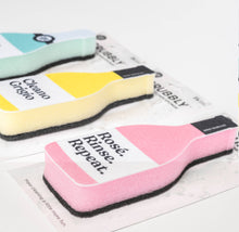 Load image into Gallery viewer, Scrubbly™ Kitchen Sponge: Rosé Rinse Repeat