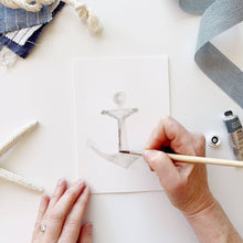 Load image into Gallery viewer, Seaside paintable notecards