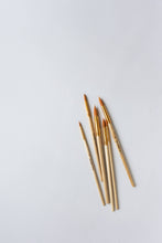 Load image into Gallery viewer, Round Tip Watercolor Brush Set -- 6 piece