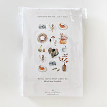 Load image into Gallery viewer, Thanksgiving tea towel