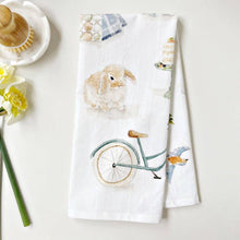 Load image into Gallery viewer, Springtime tea towel