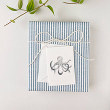 Load image into Gallery viewer, Octopus mini notecard