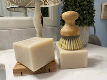 Load image into Gallery viewer, Zero Waste Natural Solid Dishwashing Bar | Scented Dish Soap: Lemon