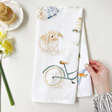 Load image into Gallery viewer, Springtime tea towel