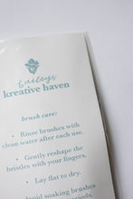 Load image into Gallery viewer, Round Tip Watercolor Brush Set -- 6 piece