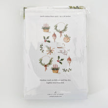 Load image into Gallery viewer, Yuletide tea towel