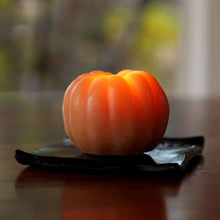 Load image into Gallery viewer, Pumpkin Candles – 100% Pure Beeswax – 3 Sizes Available: Medium (3" x 3.25")