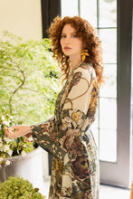Load image into Gallery viewer, Love Grows Wild Floral Bamboo Kimono Duster Robe with Bees