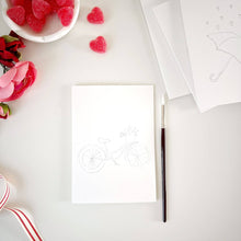 Load image into Gallery viewer, Love sweet love paintable notecard