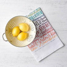 Load image into Gallery viewer, Old-Time Cocktails Flour Sack Towel - SALE!