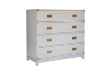 Load image into Gallery viewer, Large Carlyle Campaign Dresser - Grey | AVE HOME