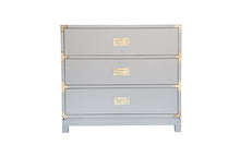 Load image into Gallery viewer, Small Carlyle Campaign Dresser - Grey | AVE HOME