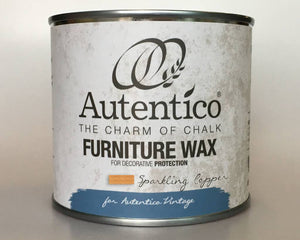 Autentico Metallic Furniture Wax 250 ml Sparkling Copper