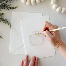 Load image into Gallery viewer, Warm + cozy paintable notecard