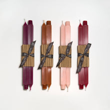 Load image into Gallery viewer, 12&quot; Square Taper Candles: Antique