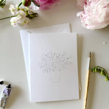 Load image into Gallery viewer, Bouquets paintable notecards