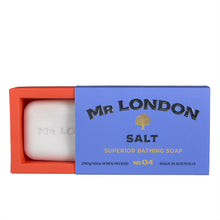 Load image into Gallery viewer, Mr. London SALT Men's Soap Bar (4) - 10oz bar