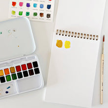Load image into Gallery viewer, Spiral watercolor paper pad