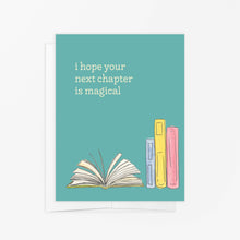 Load image into Gallery viewer, Greeting Card - Next Chapter Book Card
