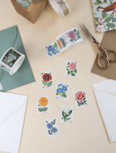 Load image into Gallery viewer, FLORALS | PERFORATED WASHI TAPE