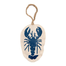 Load image into Gallery viewer, Rustic Lobster Ornament: Red