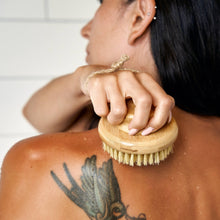 Load image into Gallery viewer, Bamboo Body Dry Brush | Faire Market Bestseller