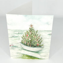 Load image into Gallery viewer, &quot;Boater&#39;s Tree&quot; watercolor notecard