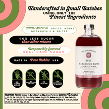 Load image into Gallery viewer, Spring Seasonal: Hibiscus Rose Cocktail Mixer