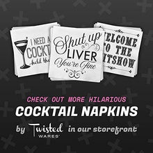 Load image into Gallery viewer, Funny Cocktail Napkins, FUKITOL Rx (50 Pack)