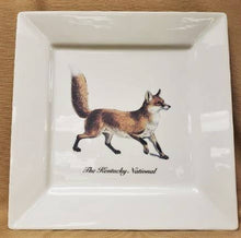 Load image into Gallery viewer, Equestrian/ Red Fox Hand Towel/White
