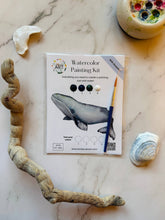 Load image into Gallery viewer, Whale Watercolor Kit