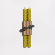 Load image into Gallery viewer, 10" Rope Taper Candles: Robin's egg blue