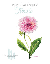 Load image into Gallery viewer, 2027 Floral Wall Calendar — Signed &amp; Numbered