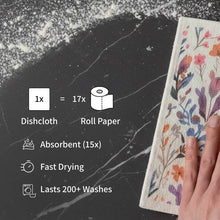 Load image into Gallery viewer, Vintage Dishes Swedish Dishcloth | Reusable Paper Towels