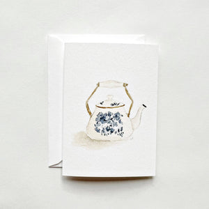 Teapot mini notecard