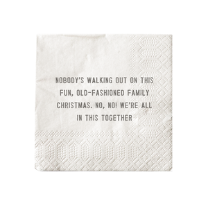 Holiday Cocktail Napkins - Assorted Set of 12 Packs