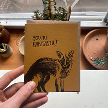 Load image into Gallery viewer, Fantastic Fox Card