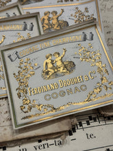Load image into Gallery viewer, RARE Antique French Cognac Fine Champagne Labels - Set/5