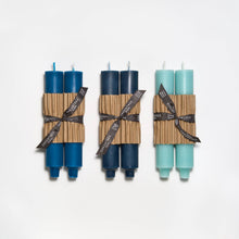 Load image into Gallery viewer, 9" Column Taper Candles: Turquoise