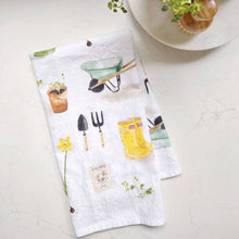 Load image into Gallery viewer, Gardening tea towel