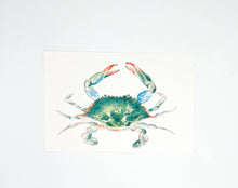 Load image into Gallery viewer, Watercolor Art Kit- Blue Claw Crab