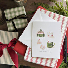 Load image into Gallery viewer, Warm holiday wishes greeting card