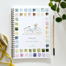 Load image into Gallery viewer, Spring watercolor workbook