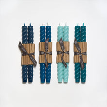Load image into Gallery viewer, 10&quot; Rope Taper Candles: Sage