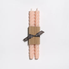 Load image into Gallery viewer, 10" Rope Taper Candles: Robin's egg blue