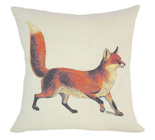 Load image into Gallery viewer, Equestrian/ Red Fox Hand Towel/White
