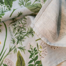 Load image into Gallery viewer, HERB GARDEN | 100% LINEN TEA TOWEL